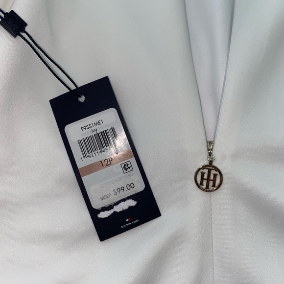 Tommy Hilfiger White Ruffle Sleeve Dress - Picture 4 of 4